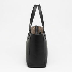 Tote Bag Minimalist Leather Zip for Women