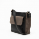 Leather Shoulder Bag Suede Zipped Party Casual for Women