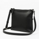 Leather Crossbody Bag Zip for Women Style 9833