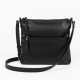 Leather Crossbody Bag Zip for Women Style 9833