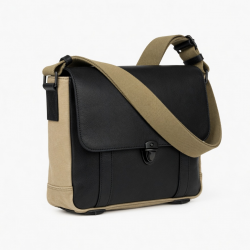 Leather Crossbody Bag Canvas for Women