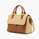 Leather Handbag Straw for Women