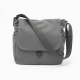 Gray Shoulder Bag Handmade for Women