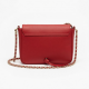 Red Crossbody Bag Chain Strap for Women