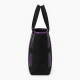 Black Purple Tote Bag Snake for Women