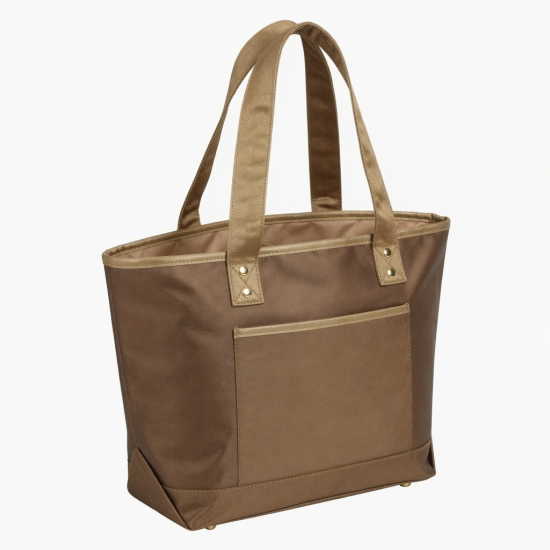 Brown Gold Tote Bag for Women
