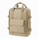 Beige Backpack Double Handle for Women