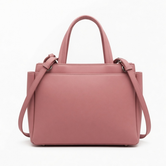 Pink Bag Double Handles for Women