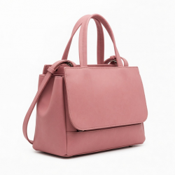 Pink Bag Double Handles for Women