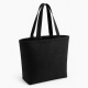 Black Tote Bag Textured Pattern for Women