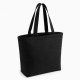 Black Tote Bag Textured Pattern for Women