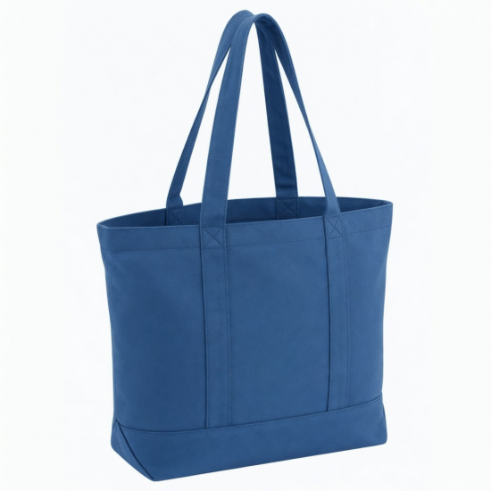 Blue Tote Bag Double for Women Style 2776