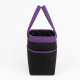 Black Purple Tote Bag Inner for Women Style 7457