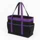 Black Purple Tote Bag Inner for Women Style 7457