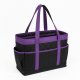 Black Purple Tote Bag Inner for Women Style 7457