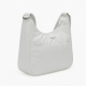 White Shoulder Bag Padded Hobo for Women
