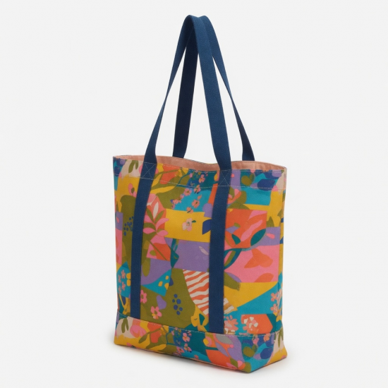 Multicolor Tote Bag Print for Women