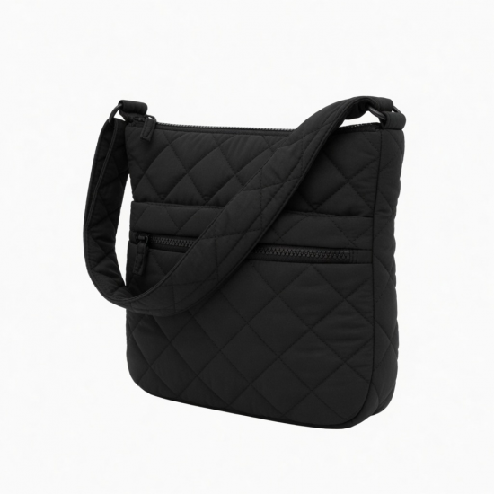 Quilted Crossbody Bag Stylish Spacious for Women
