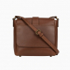 Brown Leather Crossbody Bag Vintage for Women
