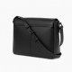 Black Leather Crossbody Bag Vintage Shoulder for Women