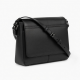Black Leather Crossbody Bag Vintage Shoulder for Women