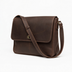 Leather Crossbody Bag Vintage Handmade for Women