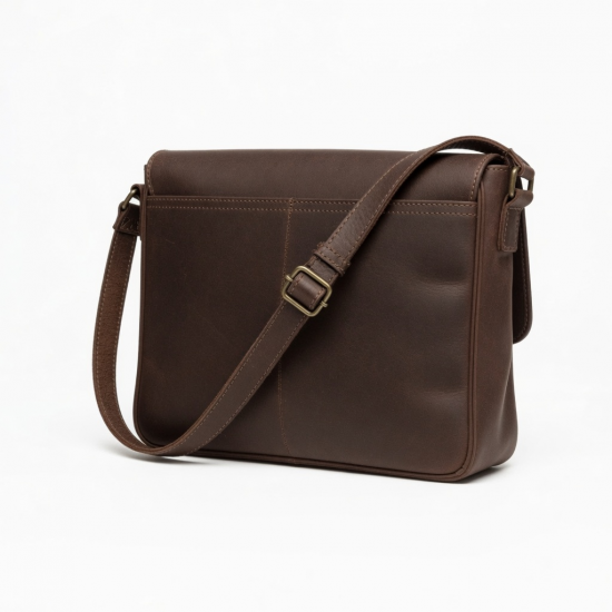 Leather Crossbody Bag Vintage Handmade for Women
