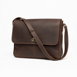 Leather Crossbody Bag Vintage Handmade for Women