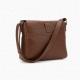 Brown Leather Crossbody Bag Laptop Vintage for Women