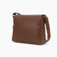 Brown Leather Crossbody Bag Laptop Vintage for Women