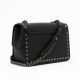 Black Bag Studded Chain Strap for Women