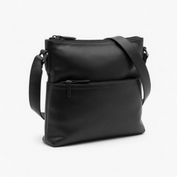 Leather Crossbody Bag Zipped for Women
