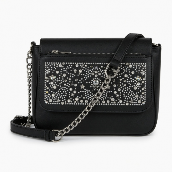 Crossbody Bag Pocket Rhinestone for Women