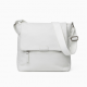 White Crossbody Bag Magnetic Lined for Women