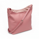 Pink Crossbody Bag Lined Hobo for Women