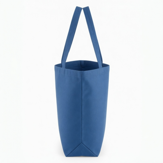 Blue Tote Bag Double for Women