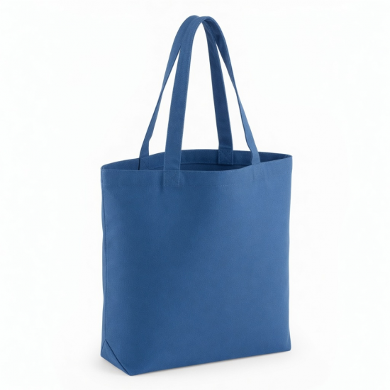 Blue Tote Bag Double for Women