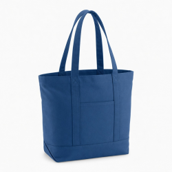 Blue Tote Bag Twin Handles for Women