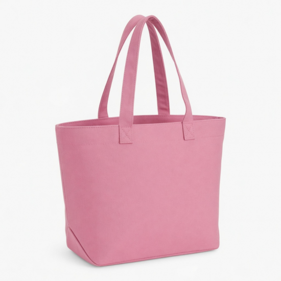 Pink Tote Bag Twin Handles for Women