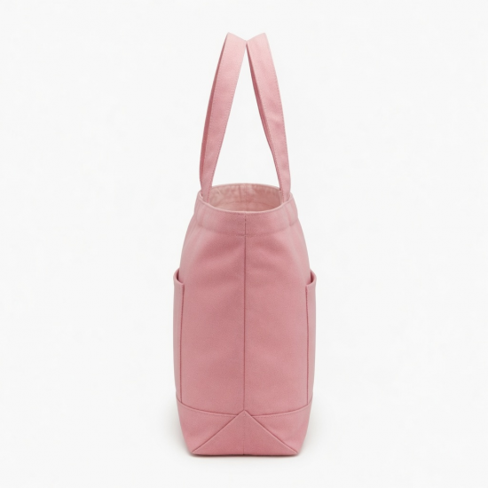 Pink Tote Bag Dual Handles for Women