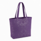 Purple Tote Bag Snake Double for Women