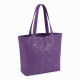 Purple Tote Bag Snake Double for Women