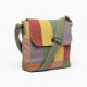 Multicolor Canvas Crossbody Bag Vintage for Women