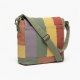Multicolor Canvas Crossbody Bag Vintage for Women