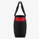Black Red Tote Bag for Women