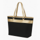 Black Gold Tote Bag for Women