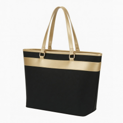 Black Gold Tote Bag for Women