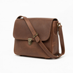 Leather Crossbody Bag Vintage for Women Style 9133