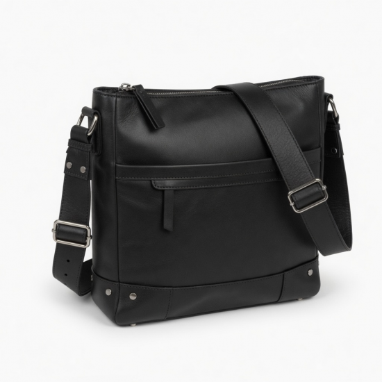 Leather Shoulder Bag Anti-theft Convertible for Women