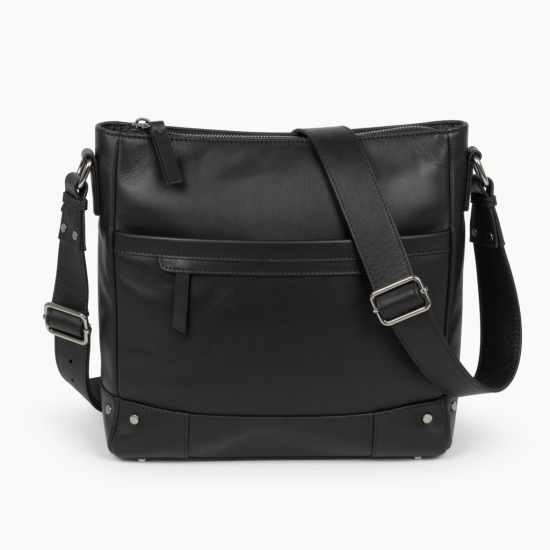 Leather Shoulder Bag Anti-theft Convertible for Women